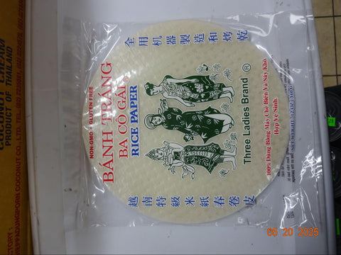 THREE LADIES RICE PAPER 22CM