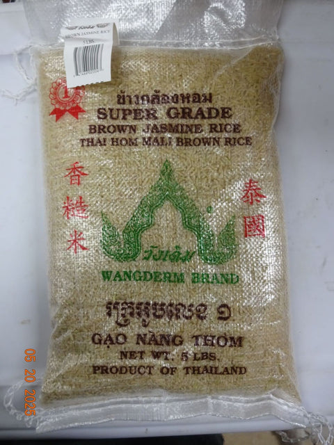 W.D Brown Jasmine Rice 10LB